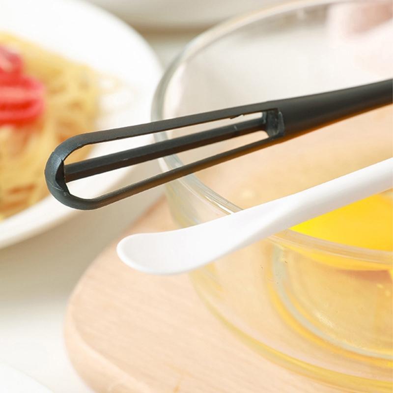 20PCS Double Purpose Cooking Utensils Convenient Storage Design Whisking Instrument Food Grades Plastic Eggs Beater and Stirrer