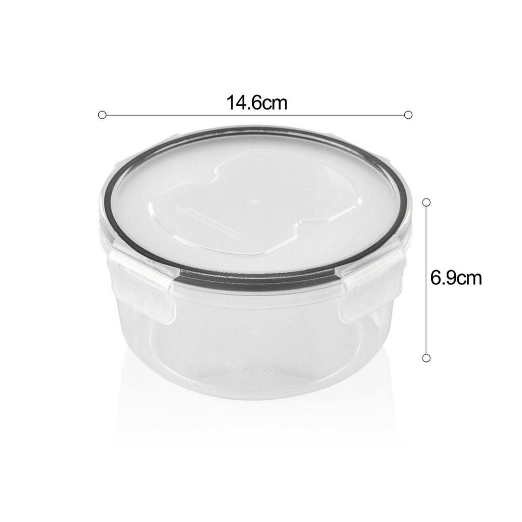 Kitchen Refrigerator Transparent PP Plastic Food Storage and Preservation Box