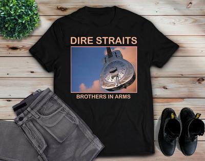 Dire Straits Brothers In Arms T-Shirt Mark Knoplfer Sultans of Swing T-Shirt