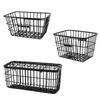 Hanging Style Bicycle Cargo Basket Metal Bike Hanging Basket Rear Storage Basket  Cycling Organizer
