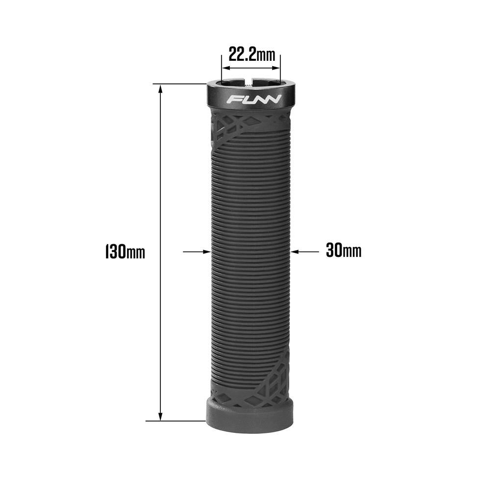 Funn Hilt Bicycle Handlebar Grips Clamp Suitable for Mountain Cross and BMX and Comfortable - Single-Sided Lock-On - Bikes, Bikes, Bikes, Non-Slip