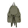 Schoolbag New Korean Niche Lightweight Nylon Backpack Girls Casual Fashion Drawstring Travel Large Capacity Backpack