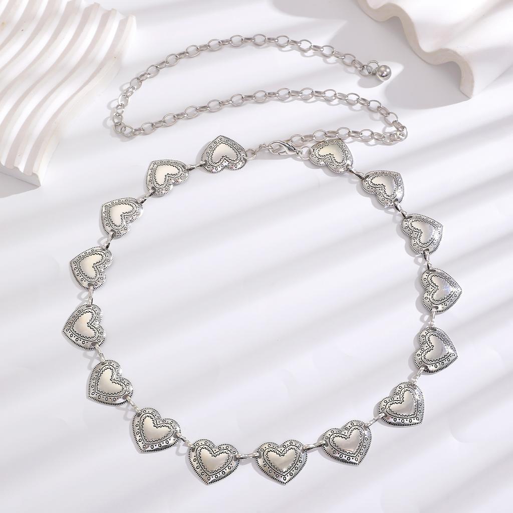 Retro Geometric Fringe Coin Waist Chain For Women Fashion Decorative Belly Dance Dress Ethnic Style Belt