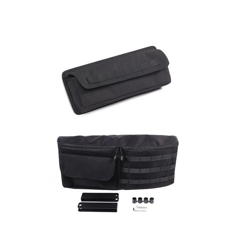 For Toyota FJ Cruiser 2007-2025 Car Trunk Side Storage Box Net Pocket Front Co-pilot Storage Bag Car Accessories