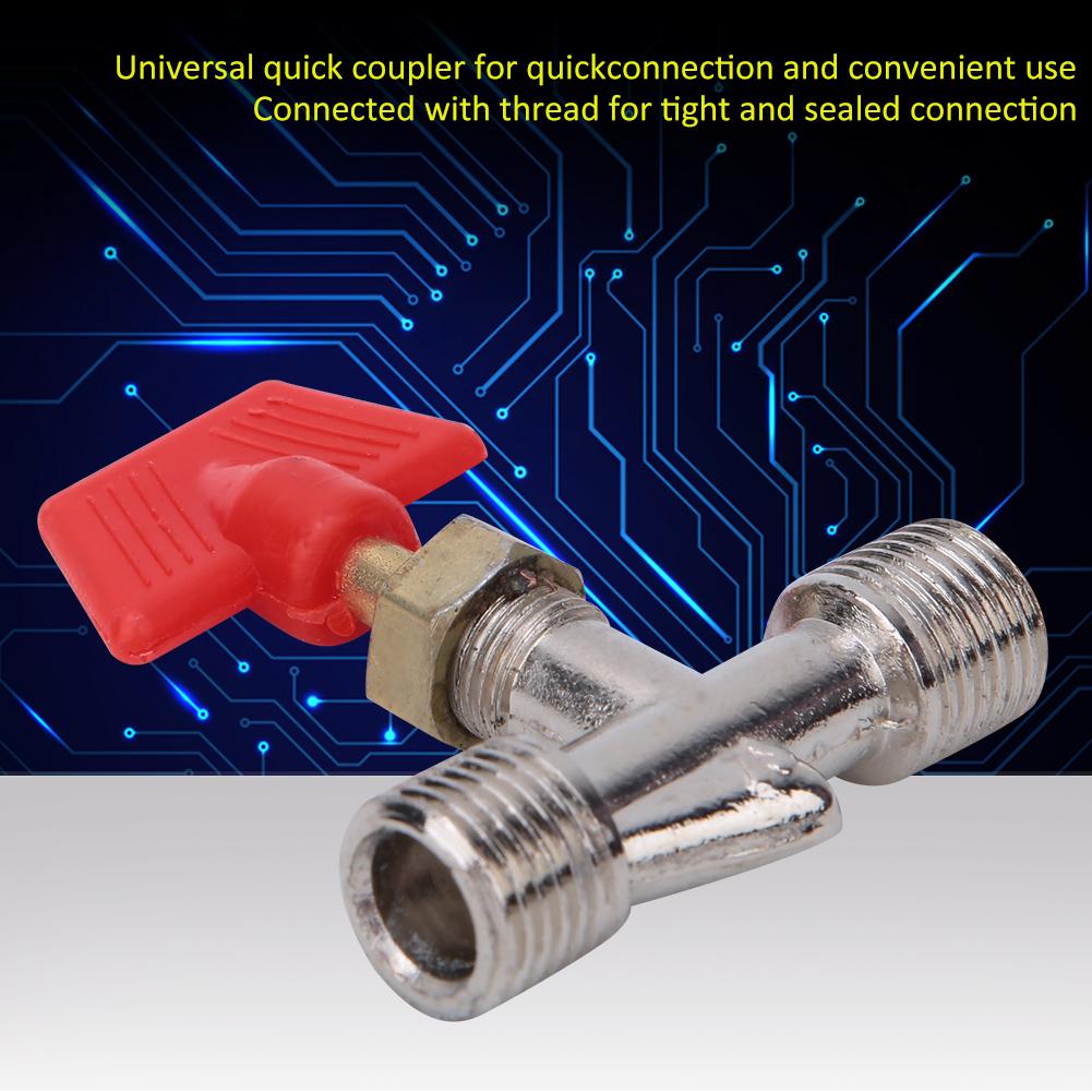 5 Pcs Needle Valve 1 4in Float Ball Valve Structure Spare Parts for Air Compressor less than br more than