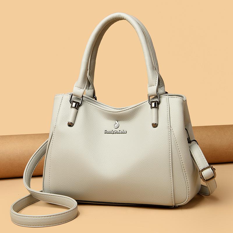 Neue Hochwertige PU Damen Handtasche Schulter Crossbody Taschen Tragetasche für Studentinnen Damen Handtasche Bolsa Bolsas Para Mujeres