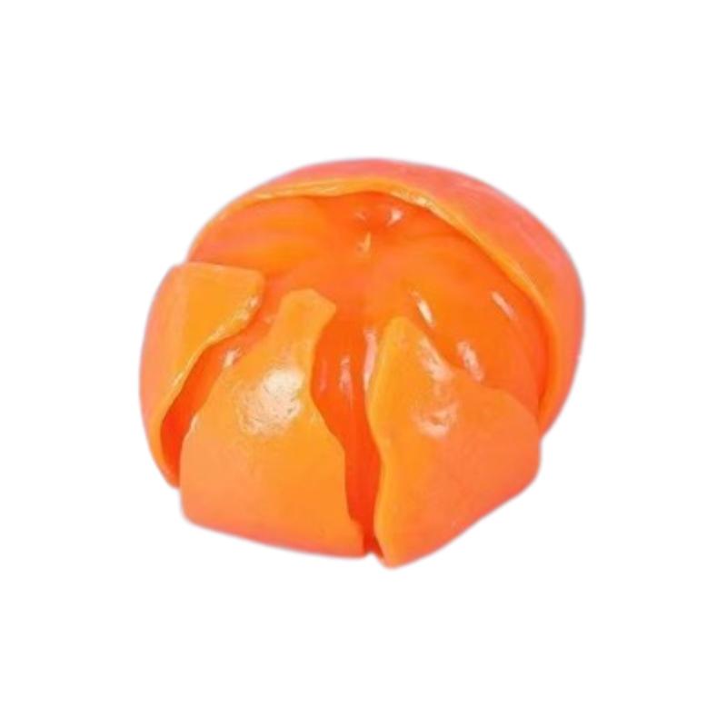 

Фрукт Реалистичный Очищающийся Апельсин Пузырь для Надавливания Сенсорный Непоседа Щипок Гаджет Игрушка Моти