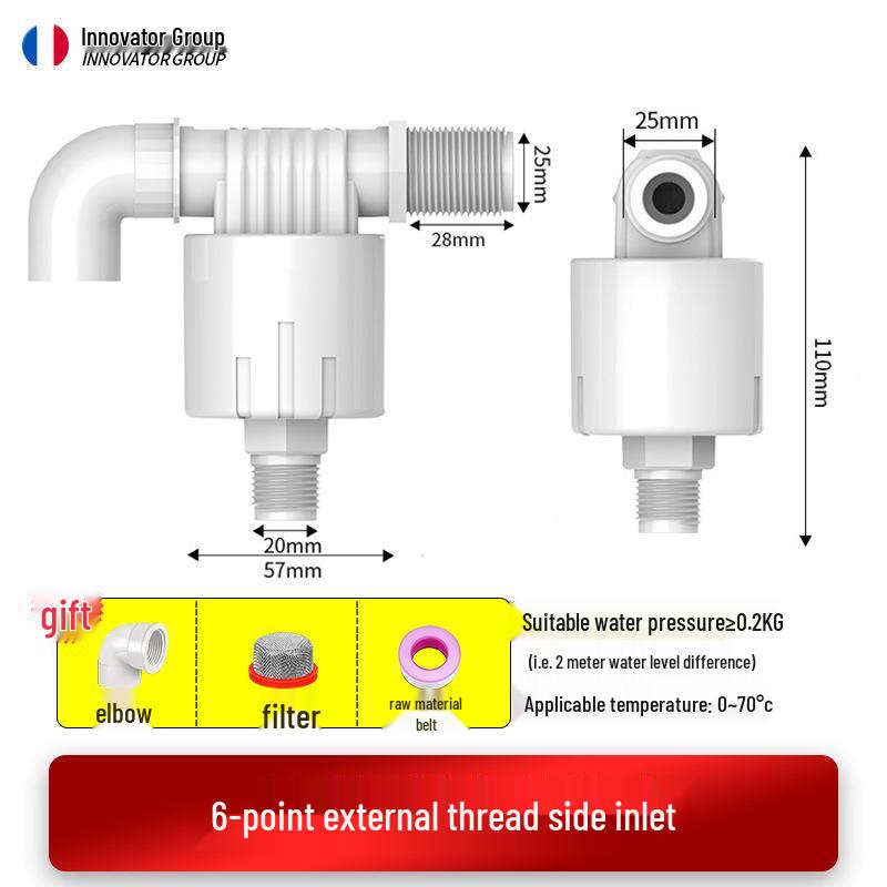 Automatic Float Valve for Tank Water Level Control