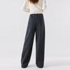 FivePlus Women's Knit Straight Wide-Leg Casual Pants
