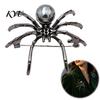 Halloween Costume Accessory 1/2Pcs 3D Spider Brooch for Halloween, Horror Alloy Metal Clothing Pins Lapel Pin, Clothes Jackets Backpacks Accessories