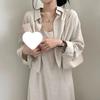 Korean Chic French Retro Two-Piece: Sexy Suspender Dress & Shirt Jacket for Women