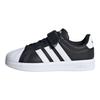 adidas Street Talk Fashion Comfortable Low-Top Kids Skate Shoes Kids Skate Shoes Black White JQ8593