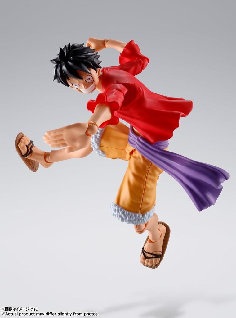 TAMASHII NATIONS ONE PIECE Monkey Luffy Onigashima Invasion 145mm ABS PVC Painted Movable Figure S.H.Figuarts D. - - Approx. &