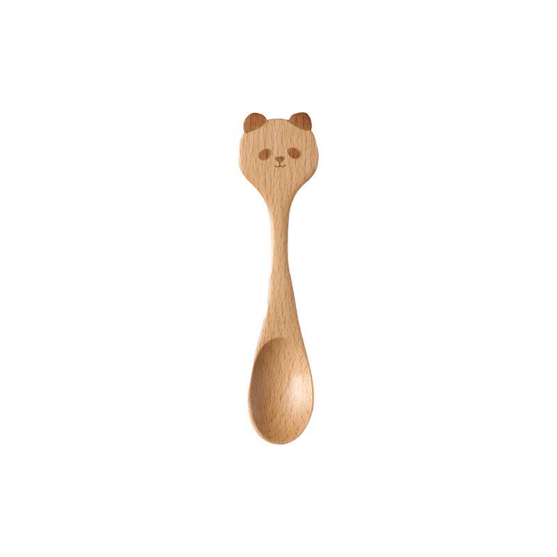 Assorted Cute Wooden Dining Spoons