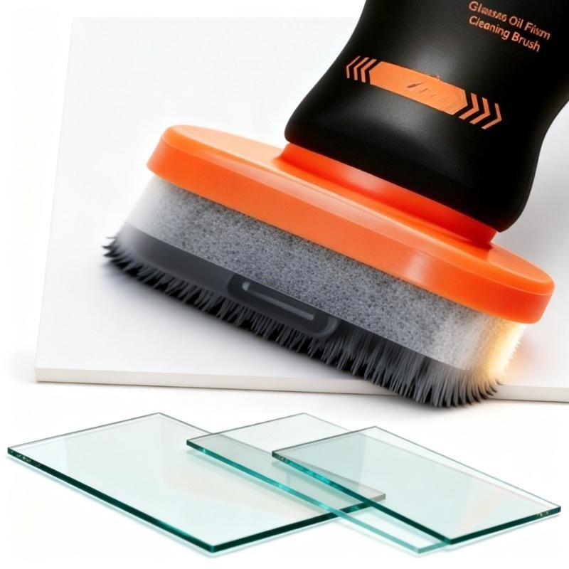 100g Car Windshield Glass Cleaning Brush Auto Glass Cleaner Anti Fog Oil Film Remover Hydrophobic Wipe Portable Cleaning Brush