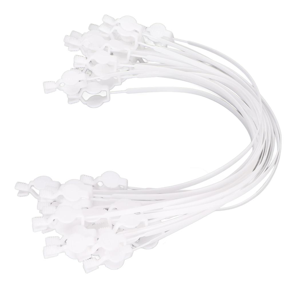 20 ks Klip na zubní bryndák Plastový Elastický Oboustranný Jednorázový Klip na zubní ubrousek pro ústní péči