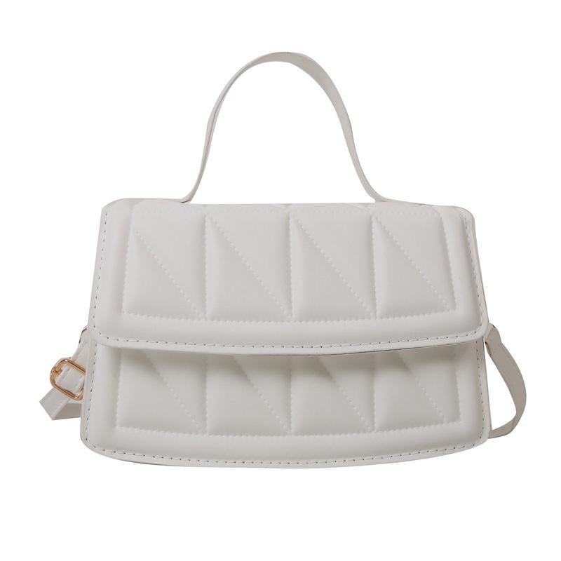 Retro Candy Color Imprint Casual Shoulder Handbag For Women New Collection For Fall 2023