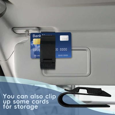 Auto Sonnenblendenhalter Sonnenbrillenhalter Automobil Brillen Aufbewahrungsklammer Zubehör Platzsparend