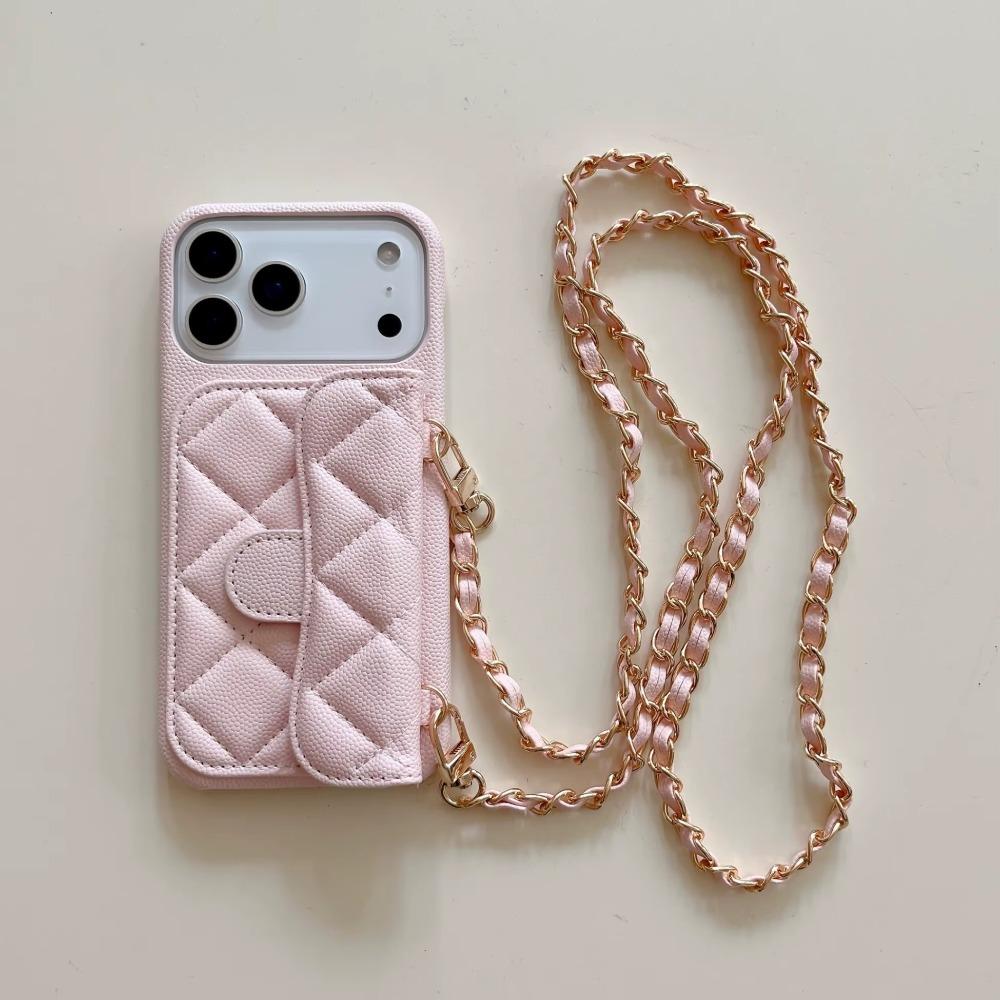 Luxury Crossbody Wallet Phone Case with
