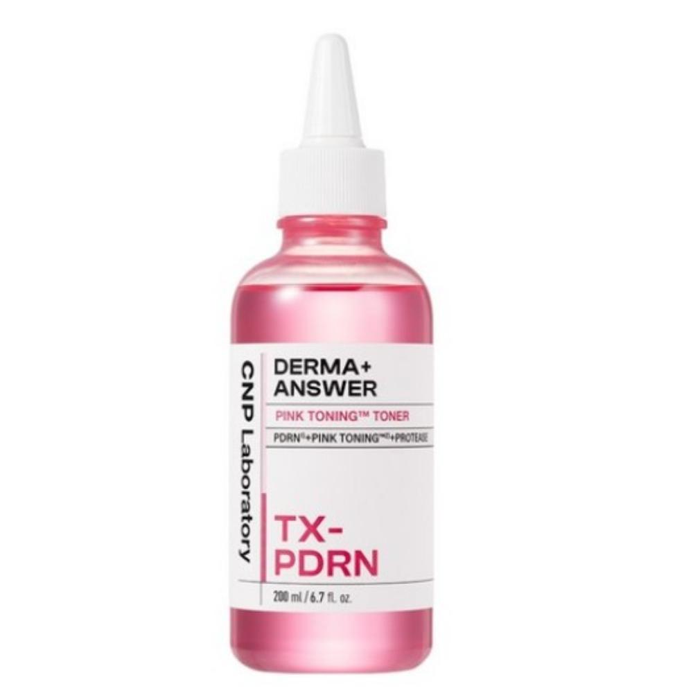 CNP Laboratory Derma+ Answer Pink Toning Toner Brightening Hydrating Facial Toner 200ml