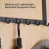 Rear Door Hook Bathroom Organizer Rack Arc-shaped Wall Hanging Hooks Rustproof Clothes Coat Racks Hat Towel Holder