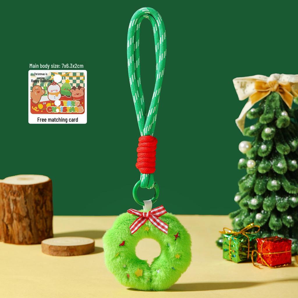 Ornement Arbre en Laine Tricoté pour le Réveillon de Noël Boîte Cadeau pour Enfants