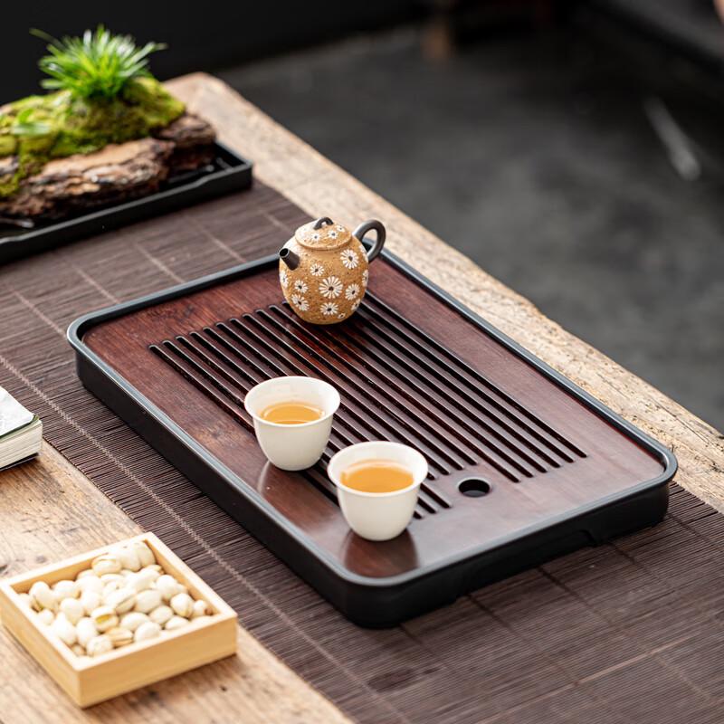 Chaxun Bamboo Draining Tea Tray