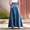 Women's Skirt 2026 Loose Fashionable Over-the-Knee Skirt Casual Long Skirt