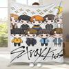 HD Stray Kids Kpop Star Flanelldecke, Ultra Weiche Warme Plüschdecke für Zuhause Schlafzimmer Bett Sofa Abdeckung Camping Picknick Geschenk