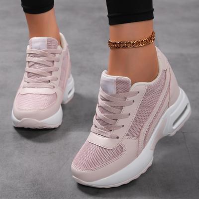 Spring Wedge Platform Shoes for Women Stylish Comfortable Walking Shoes Casual Sneakers
