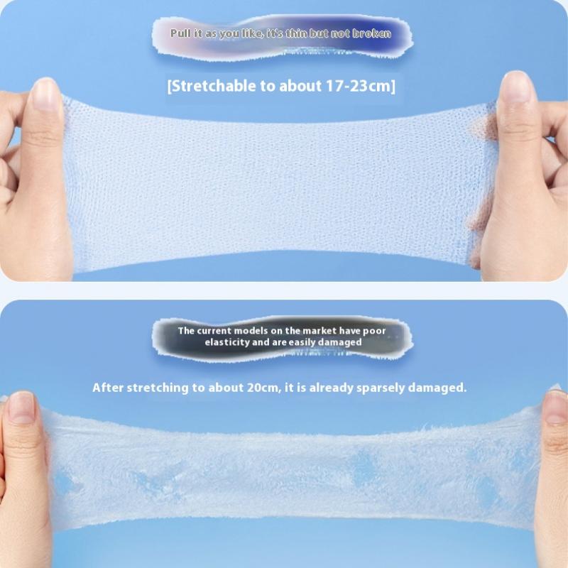 50/100Pcs Stretchable Open-Type Wet Compress Pads – Ultra-Thin Cotton Pads for Facial Moisturizing and Makeup Removal