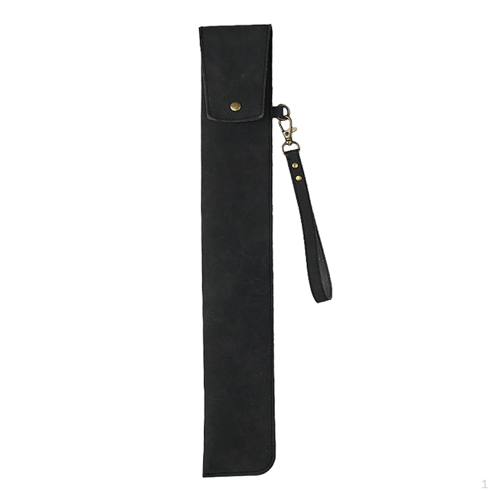 

Сумка для барабанных палочек Чехол для барабанных палочек Портативный протектор Принадлежности Рукав Чехол для клуба чёрный