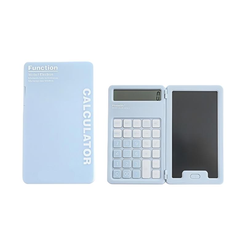 

Handwriting Recognition Calculator 12Digit Display Scientific Functions Lightweight For Student Professionals Ergonomic синій