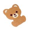 Cartoon Toilet Sticker Odor Removal Improve Air Freshness Cute Bathroom Toilet Cover Decal Bear