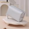 Portable Cosmetic Bag Stylish Zippered Makeup Pouch Travel Toiletry Organizer for Women Lipstick Makeup Brushes