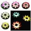 Lotus Solar Lotus Lamp Automatic Sensing Smart Switch Lotus Wishing Lamp  Garden