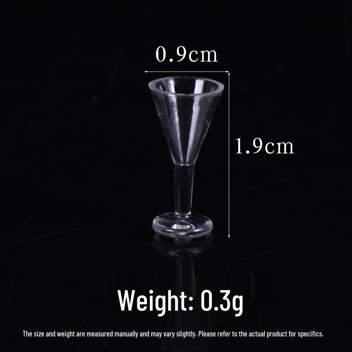 

Simulated Transparent Plastic Cup for Sundaes, Beer, Aquarium Accessories, DIY Clay, Dollhouse Toy