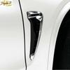 For BMW X5 F15 2014-2018 Chrome Marker Fender Side Air Vent Trim Cover 2pcs Set