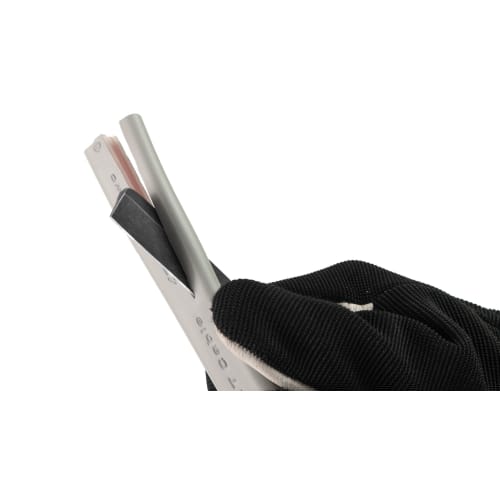 Tsunoda Electrician's Safety Knife, 72mm Blade Length, for Electrical Work, Skill Tests, Stripping, Hollow Blade, Folding, Liner Lock, EK-72