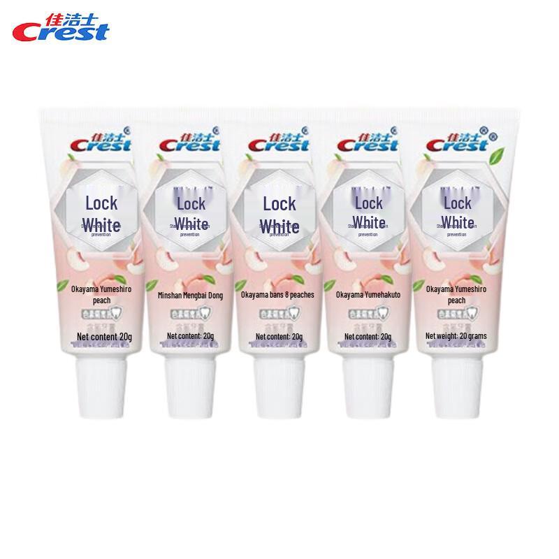 

Crest Dual-Color Okayama Peach Whitening Toothpaste