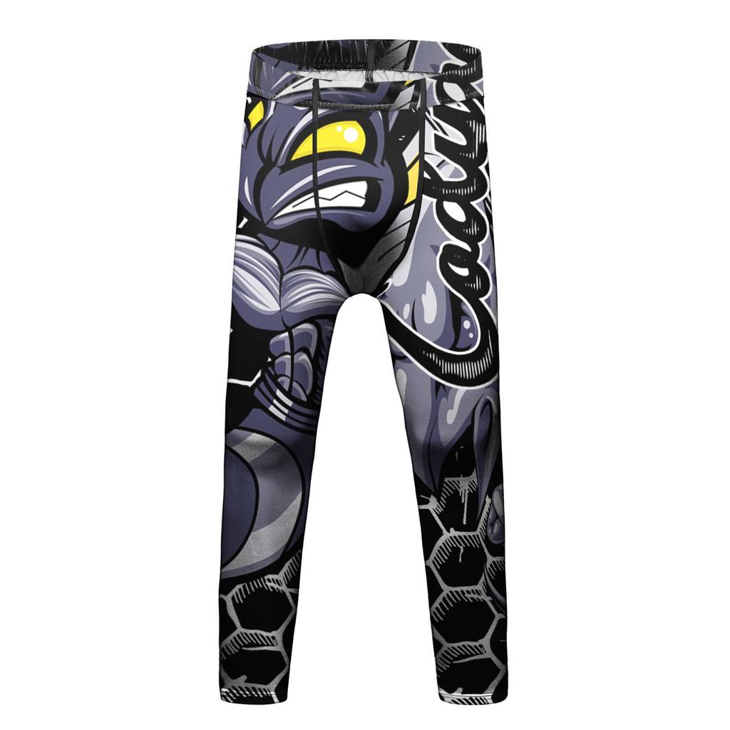 Kids' Sportswear Set: Breathable, Stretchable 4-Piece for Basketball, Football, Cycling & Outdoors