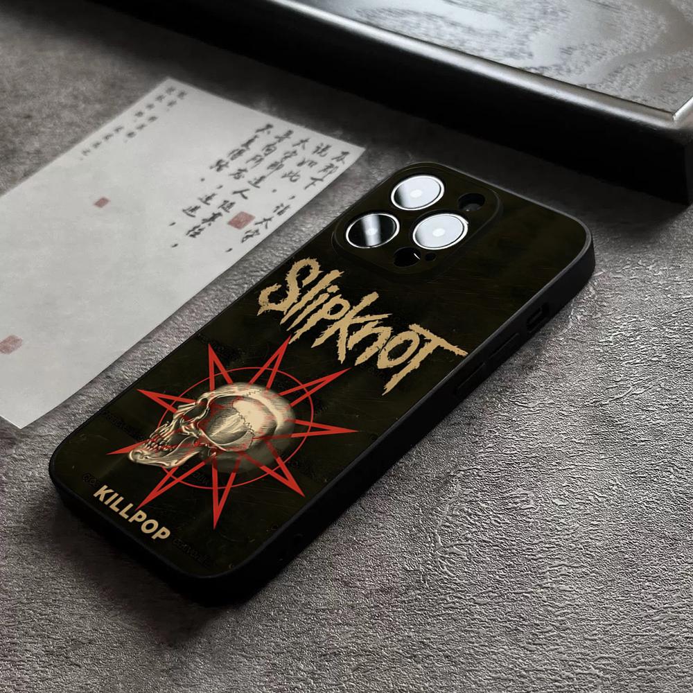 Popular S-Slipknot Band Rock Phone Case For 17 Pro Max For Iphone 14 16 Pro Max 12 15 11 13 Pro Xr X Xs 8 7 Plus Back Cover