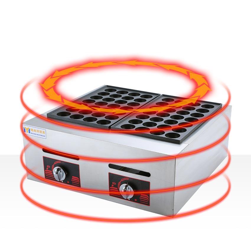 Máquina para Takoyaki Sartén para Cocinar Takoyaki para Tipo de Gas Set de Takoyaki con Sartén Máquina Eléctrica para Takoyaki Parrilla para Takoyaki