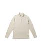 Snow Peak PE Power Dry Half Zip Pullover size XLIVORYSW-25SU013, perfect for festivals, camping, and outdoor activities
