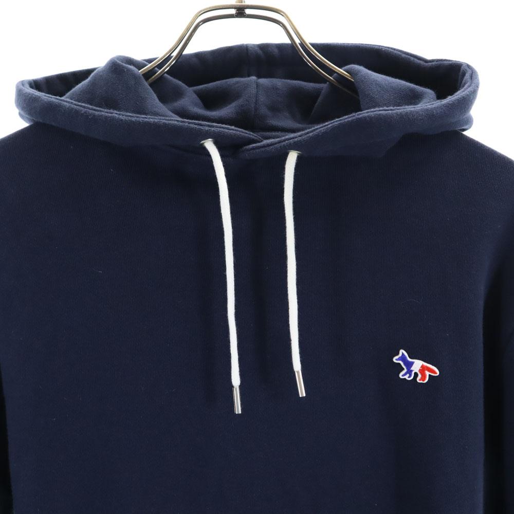 Maison Kitsune Made In Portugal Long Sleeve Sweatshirts XS Navy Men's Used