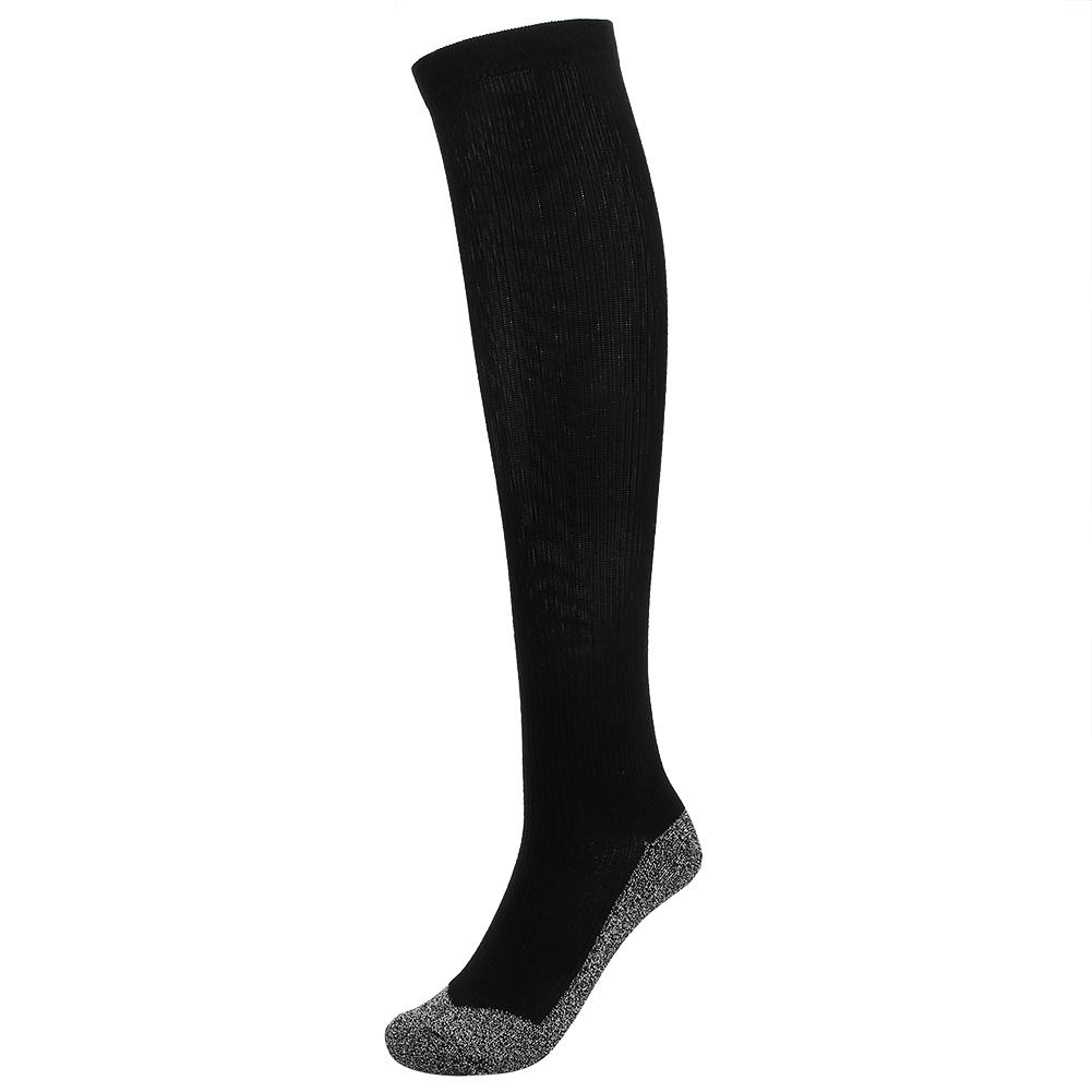 Outdoor Sport Emit Heat Aluminizing Fiber Constant Temperature Stockings Old People Keep Warm Socks Free Size