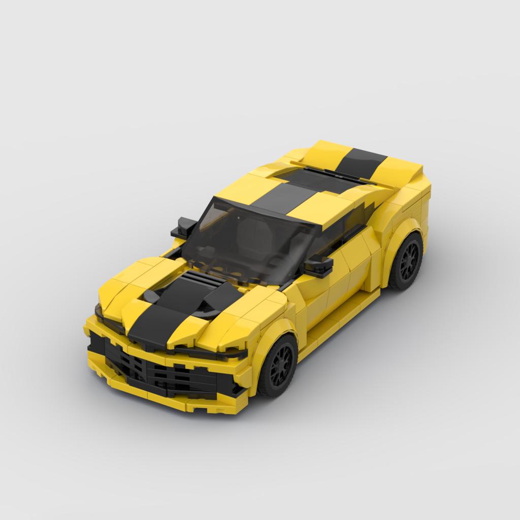 Technické Rychlé Auto Městské Vozidlo Závodní Vinylové Auto Stavebnice Sada Sportovní Auto Garáž MOC Kreativní Hračky Vzdělávací Dárek