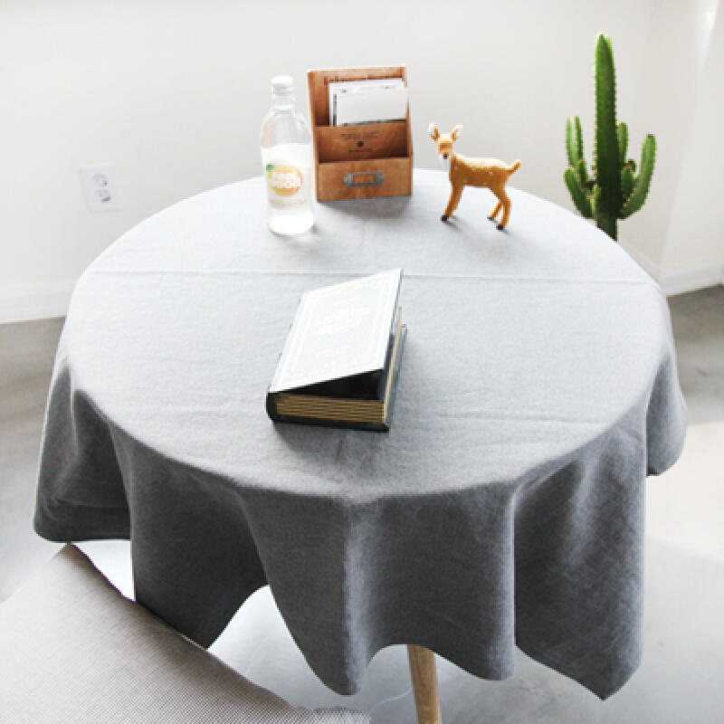 

Signature Linen Table Cloth_3 Colors gray