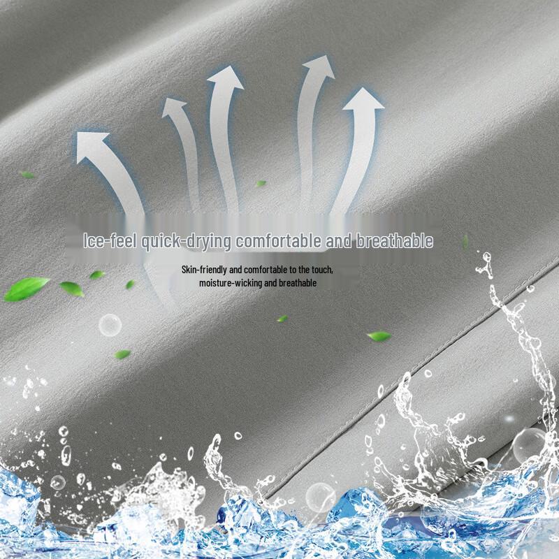 JEANSWEST Women's Quick-Dry High-Waist Wide-Leg Cargo Pants