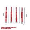 4Set Contractor-Strength Anchor Expansion Pipe Screw Kits Intelligent M8/M10 Pipe Safety Nylon Expansion Nails
